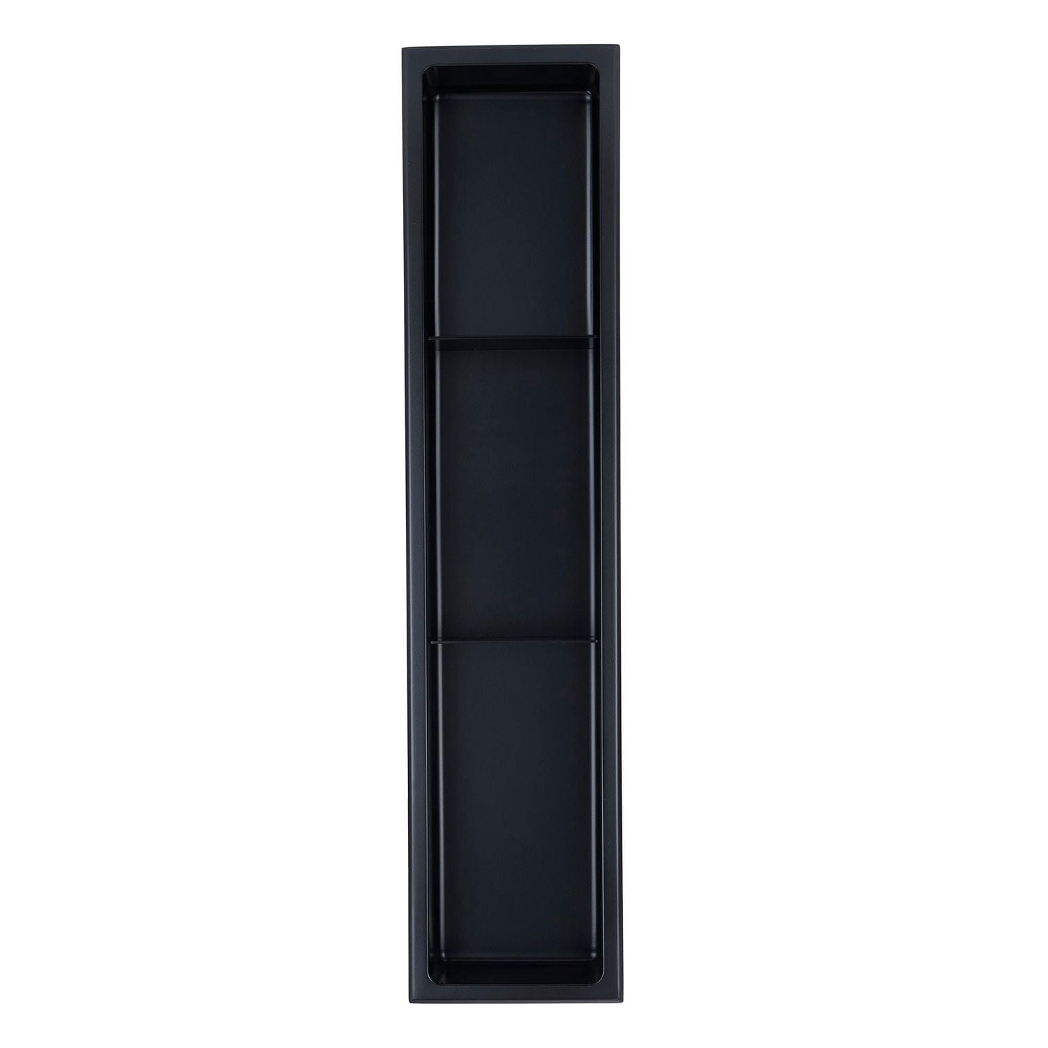 Niche de douche murale d'akuaplus® 12 po x 36 po, avec tablette.