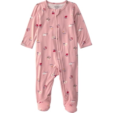 Carter's Child of Mine Baby Girl Comfy Soft Sleeper