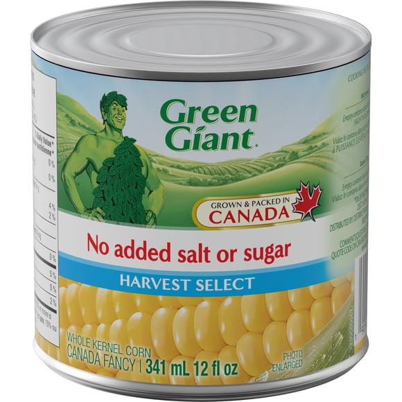 Green Giant Harvest Select Maïs, Sans Sel Ni Sucre Ajoutés Maïs en Grains Entiers