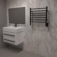 thumbnail image 3 of Amba RWHS-SMB Radiant Small 7 Bar Plug In Bathroom Towel Warmer, Matte Black, 3 of 5
