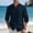 Navy, variant on Gspmoly Tshirts Shirts for Men, Men'S Vintage Casual Pocket Solid Color Button Lapel Fashion Long Sleeve Shirt. Men Top Summer Savings Clearance