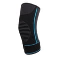 thumbnail image 4 of Sports Elbow Pads, Hook  Design Comfortable Elbow Brace Adjustable High Stretch Blue  For Men For Sports S,M,L, 4 of 8