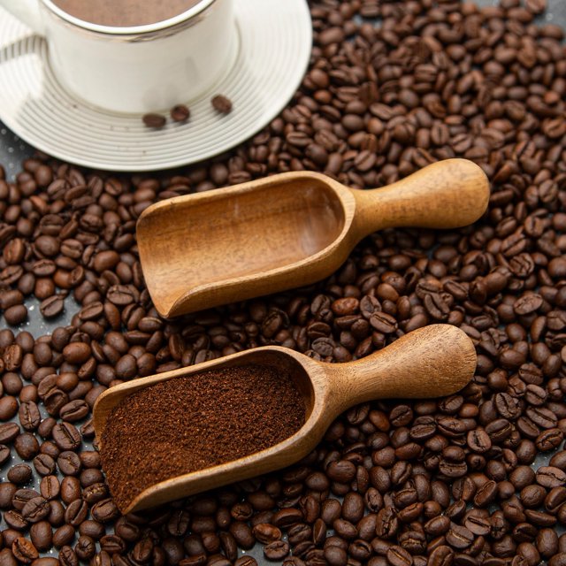 Multipurpose Wooden Tablespoon Scoops for Canisters,Small Wooden Scoop Kitchen Tool for Jars,Containers,Mini Measuring Spoons for Ground Coffee Scoops,Bean,Sugar,Spices,Bath Salts,Tea