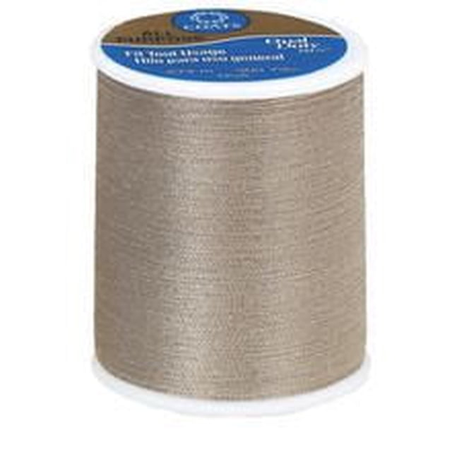 Coats & Clark™ Bobine Tout Usage 100 % Polyester Thread en beige, 300 Verges, Polyester corespun de Poids Moyen pour des Coutures Solides et Durables sur Tissus Tissés Ou Tricotés, Convient à la Couture à la machine Ou à la Main, Aussi Souvent Utilisé pour le Courtepointe et les Bricolages.