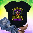 thumbnail image 4 of TIMIFIS T-Shirts pour Femmes Été Printemps Hauts Manches Courtes Coupe Classique T-Shirts Mode Imprimé Col Rond Tee Blouses, 4 of 5