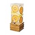 thumbnail image 3 of Rosseto LD180 4 gal Rectangle Clear Acrylic Beverage Dispenser with Bamboo Base, 3 of 3