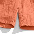 thumbnail image 3 of Diufon Men's Athletic Shorts Cotton Linen Drawstring Waisted Outdoor Sport Shorts Spring Summer Shorts with Pockets, 3 of 6