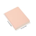 thumbnail image 3 of Heavy-Duty Thick Page Notebook Premium A5 Writing Book Satiny Smooth Paper Wireless Binding Matte Cover Office Note Pad, Pink, JKODE, 3 of 6