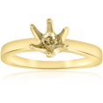 thumbnail image 1 of Bague de Fiançailles Semi-Monture Solitaire en Or Jaune 14 K, 1 of 4