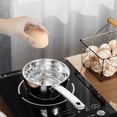 thumbnail image 4 of Heavy Duty Stainless Steel Cooking Spoon with Long Handle for Kitchen Use Metal Serving Utensil for Stirring Pouring Sauteing and Nonstick Compatibility, 4 of 8