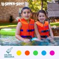 thumbnail image 4 of TRC Recreation Super Soft Child Life Jacket Vest, X Small, Sunset Orange, 4 of 8