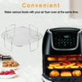 thumbnail image 2 of Dehydrator Rack,Air Fryer Hold for Ninja Air Fryer,Layer Dehydrator Rack Toast Rack Air Fryer Accessorie for Air Fryer, 2 of 7