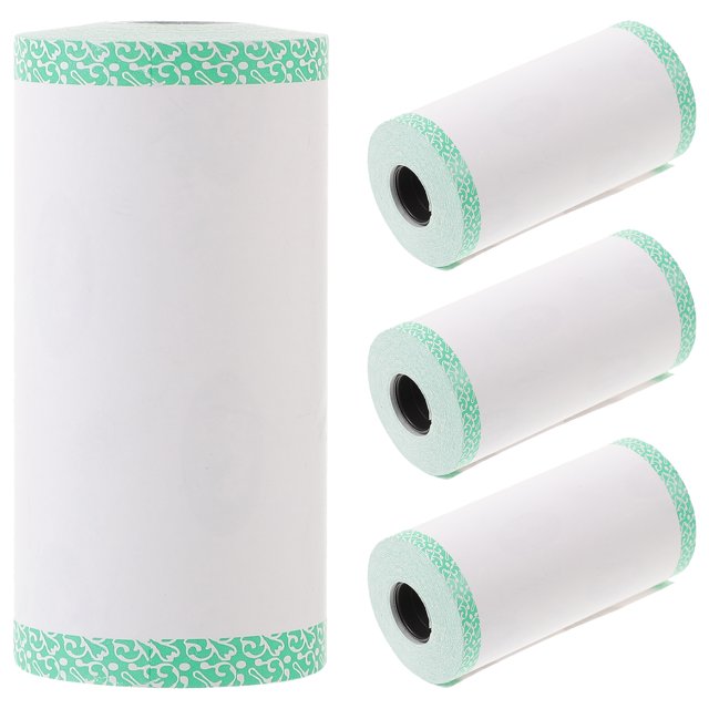 4 Rouleaux de Papier Thermique pour Hôpital, Papier à Reçus Imprimé