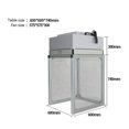 thumbnail image 2 of Dust Free Single-Person Room Workshop Bench Vertical Laminar Flow Hood 110V, 2 of 11