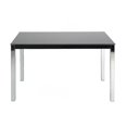 thumbnail image 2 of Better Home Products Elliott Table à Manger en Métal en Verre Trempé, Fini Chrome, 2 of 7