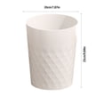 thumbnail image 3 of TopLLC Trash Can Home Office Kitchen Trash Can Living Room Bathroom Trash Can Pressure Ring Trash Can Suitable For Home Kitchen Bathroom Garage garbage can, 3 of 6