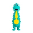 thumbnail image 1 of Outward Hound Latex-Free Big Squeak Turquoise Dino Dog Toy, 1 of 7