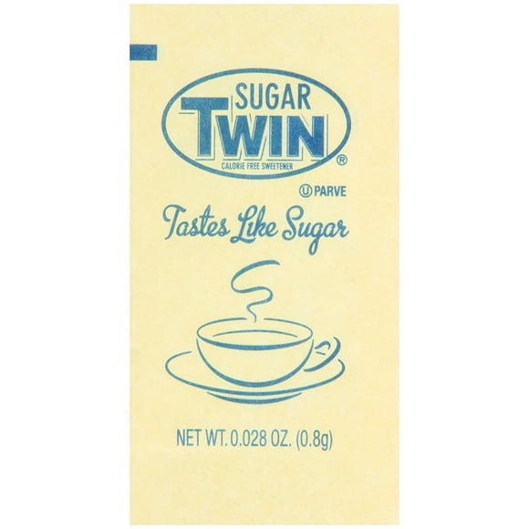 Sugartwin,Sugartwin Sugar Substitut Jaune 1000 Pcs, (1 Unité)