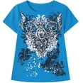 thumbnail image 4 of T-shirt Gothique Y2k pour Femmes 2026 Été Décontracté à Manches Courtes Col Rond Coupe Ajustée Rétro Punk T-Shirts Graphiques, 4 of 4