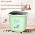 thumbnail image 4 of Dvkptbk Washing Machine Mini Portable Washing Machine, Bucket Washer for Clothes Laundry, Underwear Washing Machine for Camping, Rv, Travel, Small Spaces Kitchen & Dining, 4 of 8