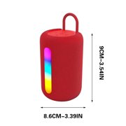 Bluetooth Speaker with Subwoofer 52 mm Driver 95 dB Output 1200 mAh Battery 120 Hz–20 kHz Frequency Response Portable Wireless Speaker