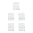 thumbnail image 1 of Wweixi Eye Face Gems Rhinestone Stickers Beads No Glue Eyebrow Rainbow Makeup Jewelry Accessory DIY Decorations Wedding White 5Set, 1 of 6