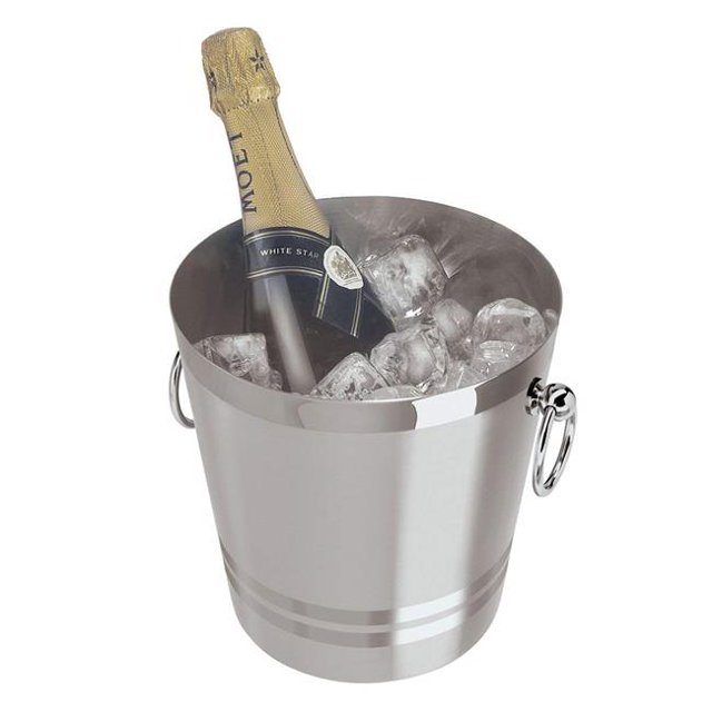 Oggi 7041 Seau à Champagne en Acier Inoxydable 4.25 qt