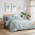 thumbnail image 1 of Regency Heights Full Size Comforter Set, 9-Piece Bed in a Bag Full, Green Bedding Comforter Set with Comforter, Flat Sheets, Fitted Sheets with Side Pockets, 1 of 7