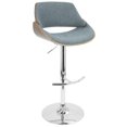 thumbnail image 4 of Tabouret de bar ajustable moderne milieu-du-siècle Fabrizzi, de LumiSource, 4 of 7