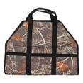 thumbnail image 1 of Firewood Holder Storage Bag, High Loading Capacity Multi Purpose Reinforced Handle Firewood Carrier Bag Stain Resistant Portable  for Camping, 1 of 7