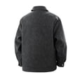 thumbnail image 5 of Leather Jacket Men Men's Fashion Motorcycle Leather Jacket with Solid Color and Long Sleeves Motorcycle Jacket Men, 5 of 5