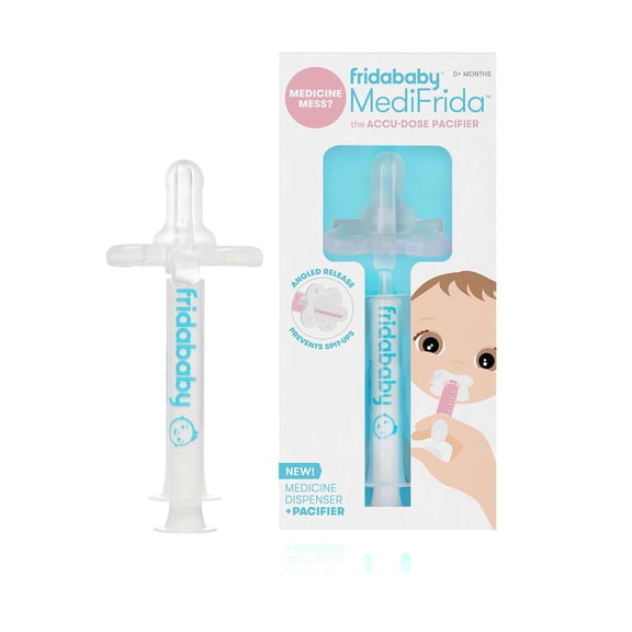 Fridababy - MediFrida - Sucette Accu-Dose - Distributeur de médicaments pour bébés et nourrissons