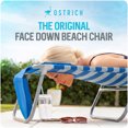 thumbnail image 3 of Ostrich Chaise de Plage Sud, Fauteuil Inclinable de Camping Extérieur Portable pour Piscine avec Sangle de Transport, Rayé, 3 of 13