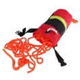 thumbnail image 2 of Langgg Safety Throw Bags Rescue Kayaking Reflective Rope Throw Bag Safety Throw Line Rope Lightweight 31 Meters Non-reflective Rope Red Black Bag, 2 of 9