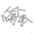 thumbnail image 1 of Unique Bargains M3x0.5x16mm 50Pack Metal Flat Round Head Screws Phillips Drive Machine Bolt, 1 of 5