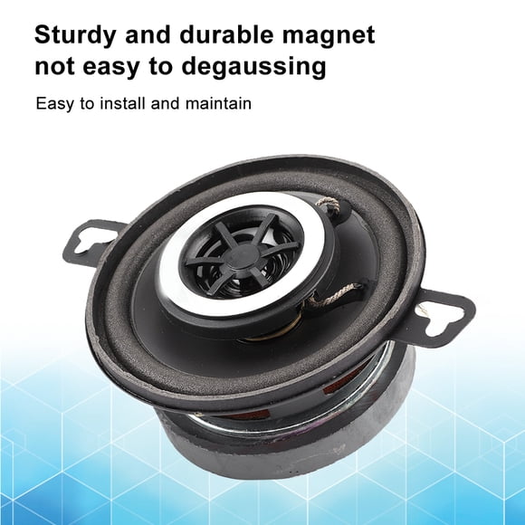 2pcs 3.5in 200W Coaxial Speaker Tweeter Stereo Music Hifi Loudspeaker for Auto Audio System