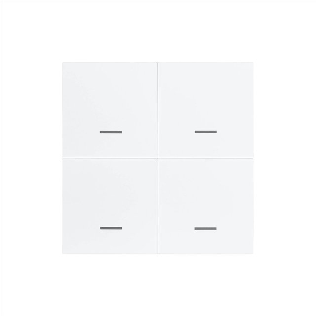 4X Tuya ZigBee Smart Scene Switch 4 Gang Smart Switch 12 Scene Switch Push Button Controller Supports Home Assistant