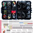 thumbnail image 2 of Fishing Accessories Kit Fishing Tackle Kit With Tackle Box Lure Angler Fishing Starter Kit For Freshwater Saltwater, 2 of 9