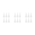 thumbnail image 1 of Wweixi Handcrafted Colored Painting DIY Craft Kit Styrofoam for All 75-84 inch Sizes White 9.84 Inch 3Set, 1 of 6