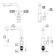 thumbnail image 5 of The akuaplus® ANNA pull down Kitchen Faucet., 5 of 5