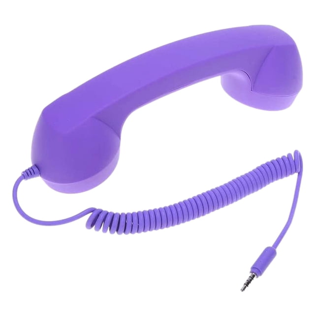 S-564 Version H Combiné H Microphone Écouteurs Prise 35Mm pour Téléphones Android Domestiques Simulation Rétro Format Mini Accessoire de Communication Style Vintage #9e022