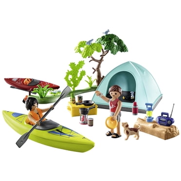 Playmobil Camping with Kayaks