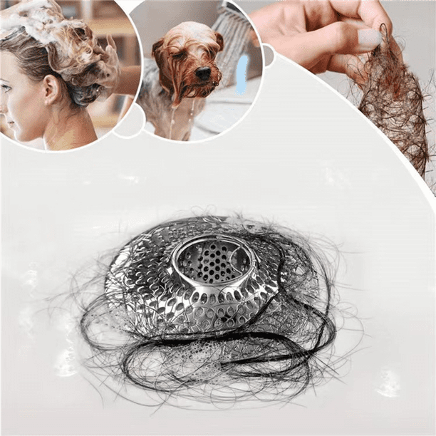Durable Plastic Hair Catcher For Shower, Sink & Tub Drains – Efficient Debris Filter, Easy-Clean, Eco-Friendly Shower Accessory