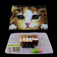 thumbnail image 1 of 20" by 14" Decorative Cat Latch Hook Kits Embroidery DIY Cushion Carpet, 1 of 8