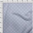 thumbnail image 2 of oneOone Polyester Lycra Lavender Blue Fabric Diamond Geometric Sewing Craft Projects Fabric Prints By Yard 56 Inch Wide, 2 of 4