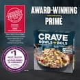 thumbnail image 2 of CRAVE Steak Carne Asada Burrito Bowl, 340 g Box, CRAVE CARNE ASADA BURRITO BOWL, 2 of 15