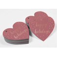 thumbnail image 4 of Inkdotpot Rose Gold Foil Paper Hang Tag Happy Holiday Favor Tag 100 Pieces, 4 of 6