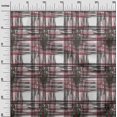 thumbnail image 2 of oneOone Georgette Viscose Fabric Swirl & Check Ikat Decor Fabric Printed BTY 42 Inch Wide, 2 of 4