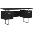 thumbnail image 1 of Bowery Hill Bureau d'Ordinateur 60" en Cappuccino Brun, 1 of 4
