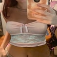 thumbnail image 2 of Fashionable Women‘s Ruched Tube Tops  Strapless Little Bow Bandeau Tops for Summer, 2 of 9